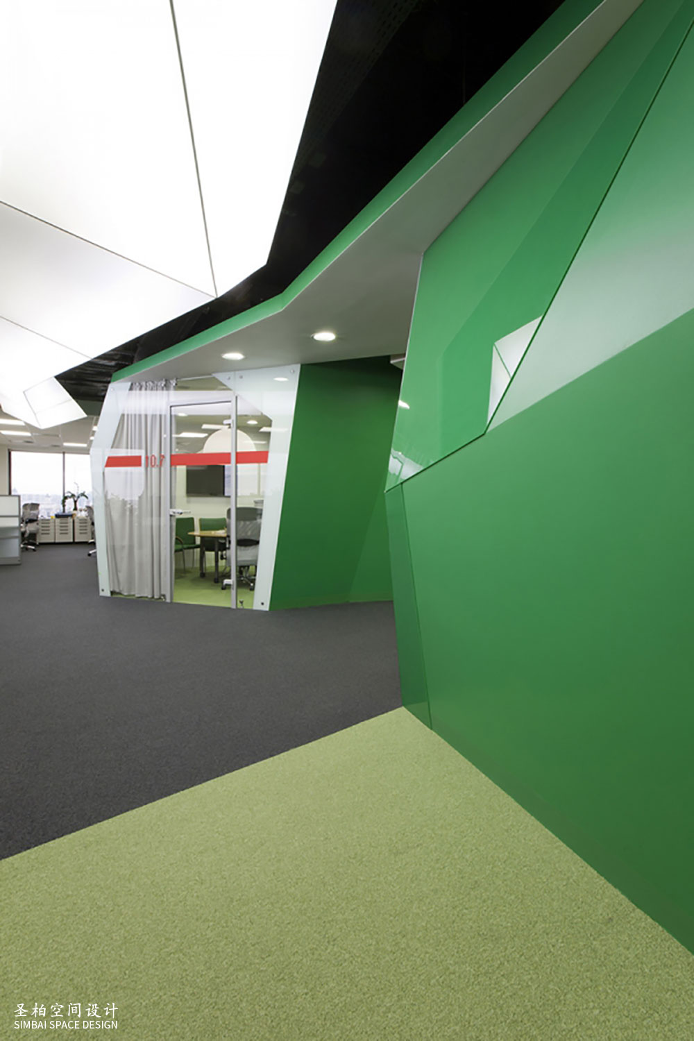绿色办公空间设计-效果图